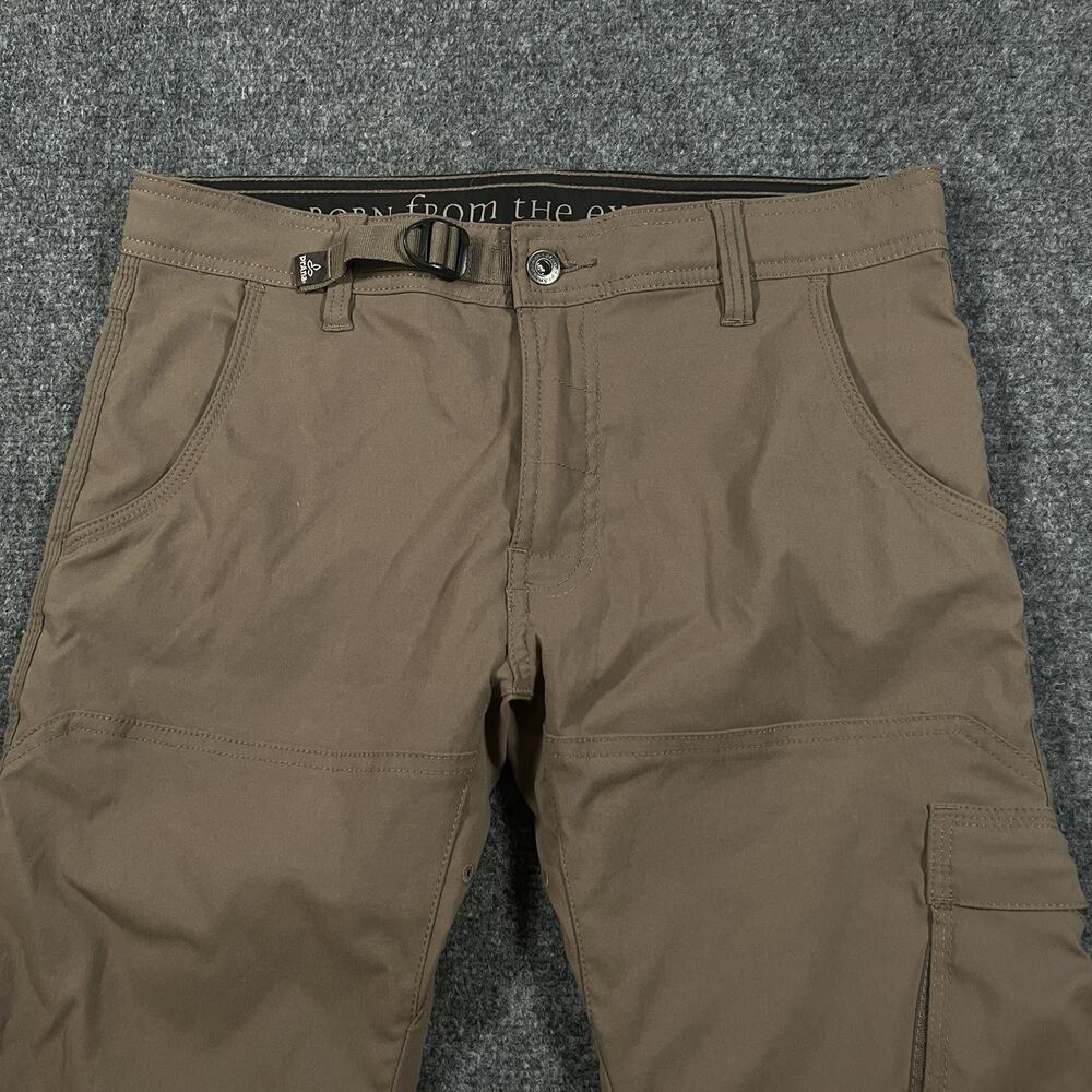 Prana Stretch Zion II Straight Fit Pants Mens 32x31 Hiking Outdoors Brown